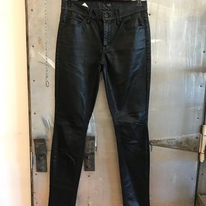 MOTHER Pleather Jeans